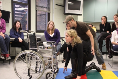 Occupational Therapy students attend a class lecture