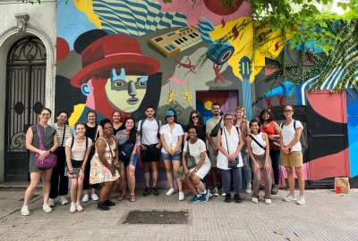 Group photo of the Buenos Aires, Argentina study abroad trip