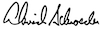 David Schroeder's signature