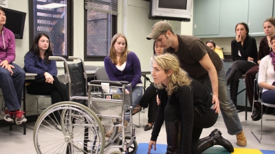 Occupational Therapy students attend a class lecture