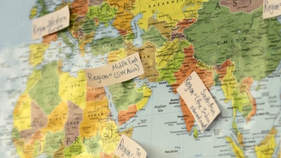 Map of the world