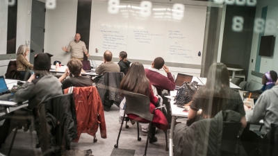NYU classroom