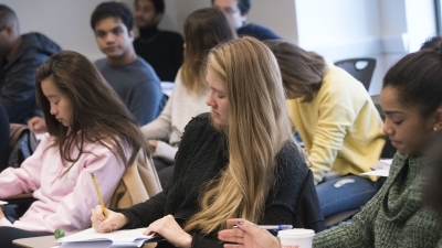 Students in classroom