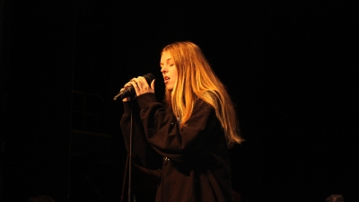 Student performing