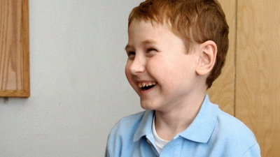 Child at Nordoff-Robbins Center for Music Therapy