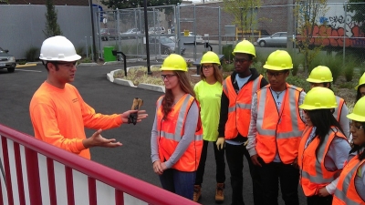 Students at in the SYSTEM Program at Wallerstein