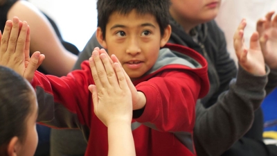 Students in the ASD Nest Support Project