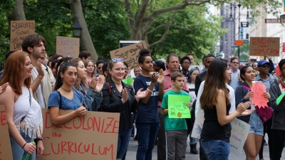 Students Protesting and Engaged