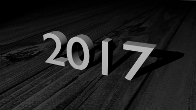 A 3D illustration of 2017