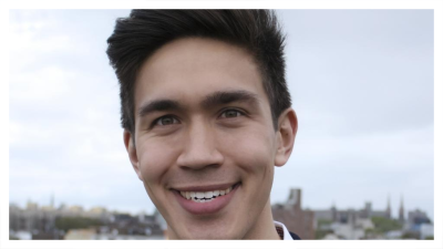 man smiling