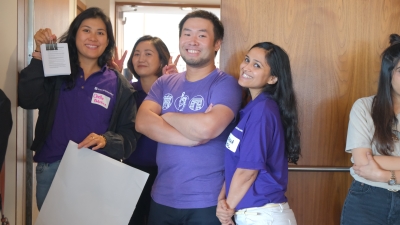 IPAC members picture in new student orientation 