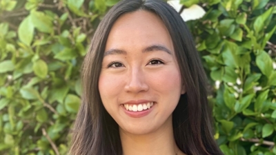 woman smiling