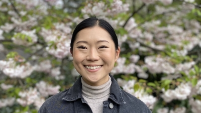 woman smiling 