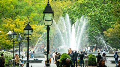 Washington Square Park Fountain
