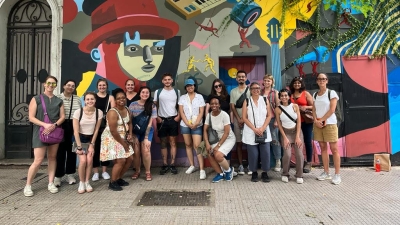 Group photo of the Buenos Aires, Argentina study abroad trip