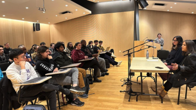 Guest speakers leading class