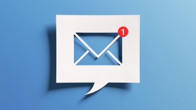 Image of an email notification.