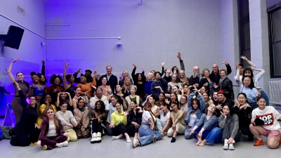 Group photo of dance studies