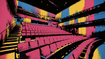 Iris Cantor Theatre in fun loud colors