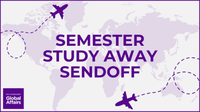 Semester Study Away Sendoff