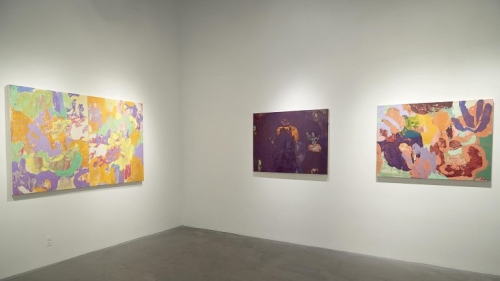 Eric Dever's paintings