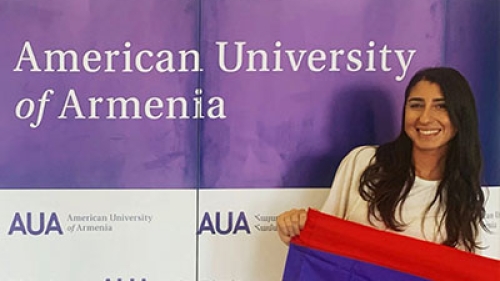 Sanan Panossian (MA ’19), International Education