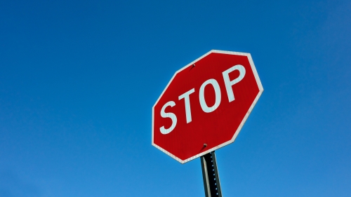 Stop sign