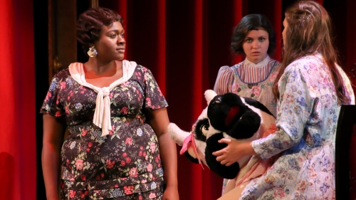 Nyla Watson in NYU's production of Gypsy.