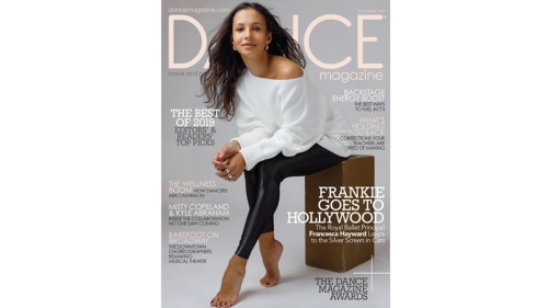 Dance Magazine cover