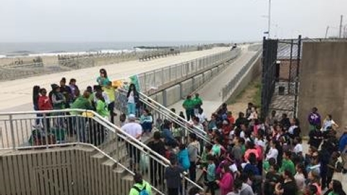 Rally for the Future at Rockaway Beach