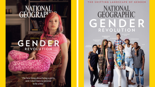 Natgeo's cover on gender revolution