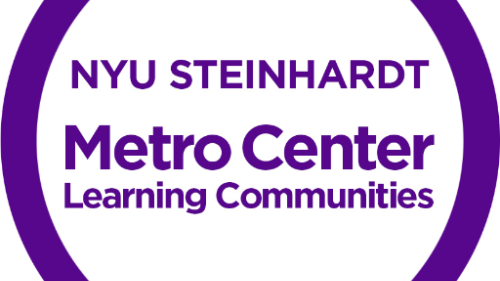 NYU STEINHARDT Metro Center Learning communities logo