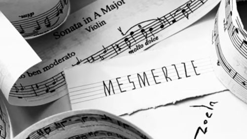 graphic of sheet music