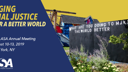 Flyer for ASA Conference