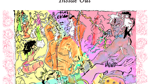 Inside Out webpage with colorful image