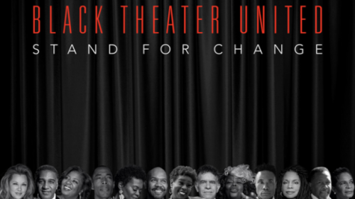 Black Theatre United's Stand for Change Cover Art