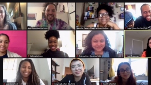 EJ-ROC team meeting over zoom