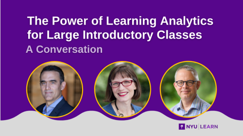 The Power of Learning Analytic Tools for Large Introductory Classes: A Conversation. Abelardo Pardo, Lucy Appert and Timothy McKay