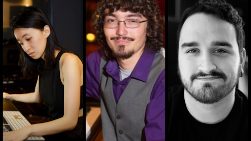  Alumni Ching-Shan Chang (MM ‘19), Peter Kohrman (MM ‘20), and Dallin Burns (MM ‘20