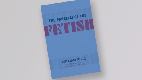 book cover for The Problem of the Fetish against a grey background