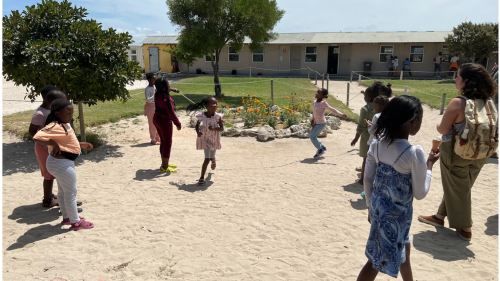 CREATE's researcher visit to the collaborating school in Cape Town, South Africa