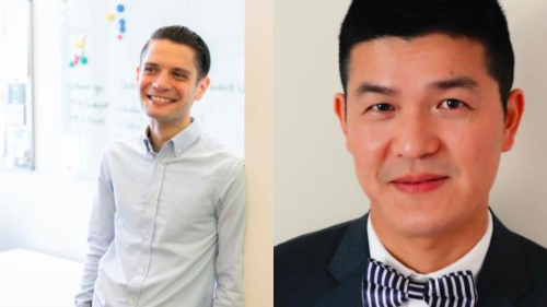 Portraits of Dr. Alejandro Ganimian & Dr. Kongji Qin