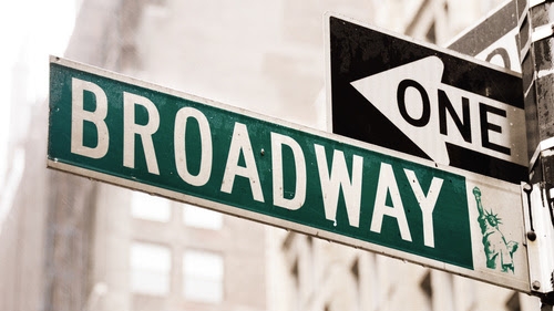 NYC Broadway Street Sign