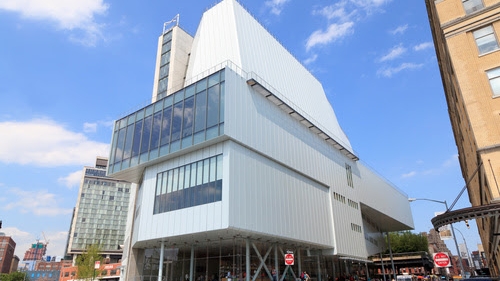 Outside Photo of the Whitney Museum