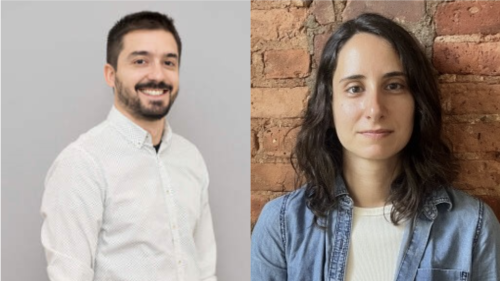 Pablo Ripollés and Magdalena Fuentes headshots