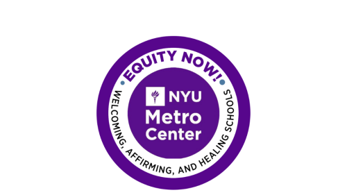 Image captures the 2025 Equity Now Conference logo for NYU Metro Center's Annual Convening.