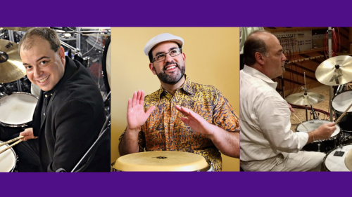 Three Percussion Studies faculty at Tony Awards performing