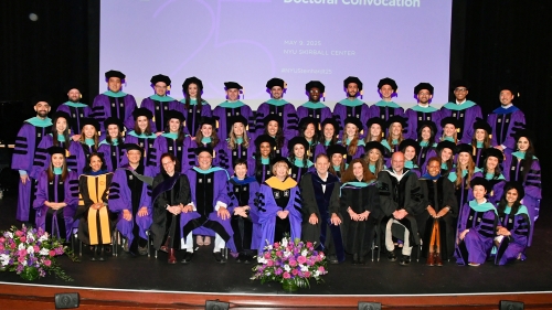 Class of 2025 Physical Therapy graduates.