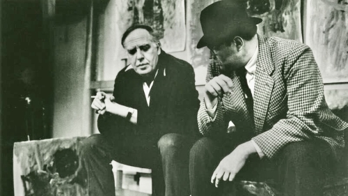 Musical artists Guston and Feldman