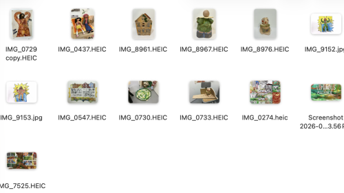 Screenshot of file icons in a digital folder.